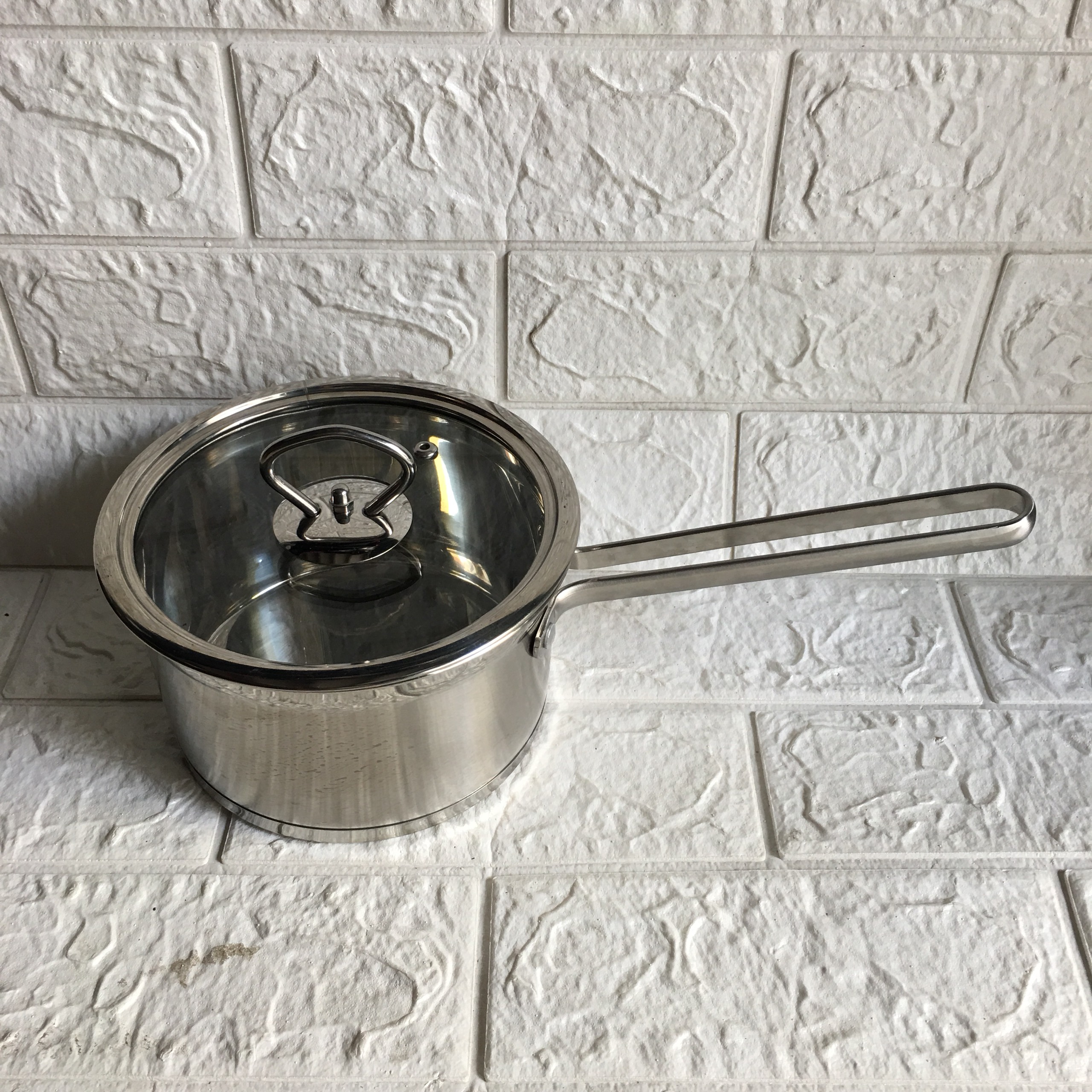 Quánh inox 304. size 14cm-16cm-18cm.