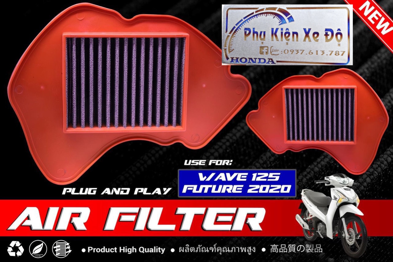 lọc gió đ,ộ future 125 2020 xịn