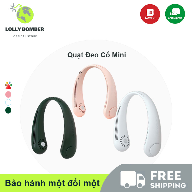 Quạt Mini,Quạt đeo cổ mini không cánh tích điện ,Quạt Đeo Cổ Mini,Quạt Đeo Cổ,Quạt đeo cổ không cánh cầm, Cá Nhân Di Động Treo Bộ ,có thể xoay 360 độ, Quạt Làm Mát Thể Thao Treo Quạt Làm Mát