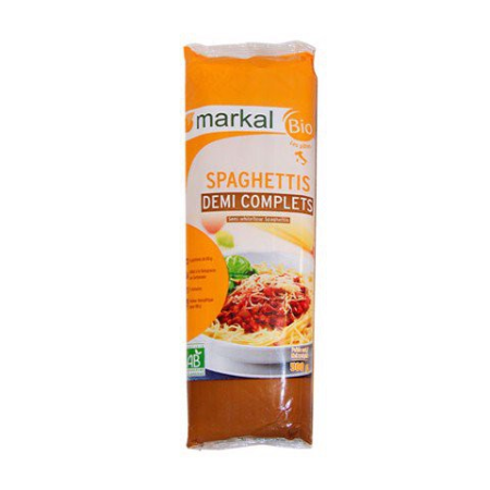 Mì spaghetti bán lứt hữu cơ markal 500g