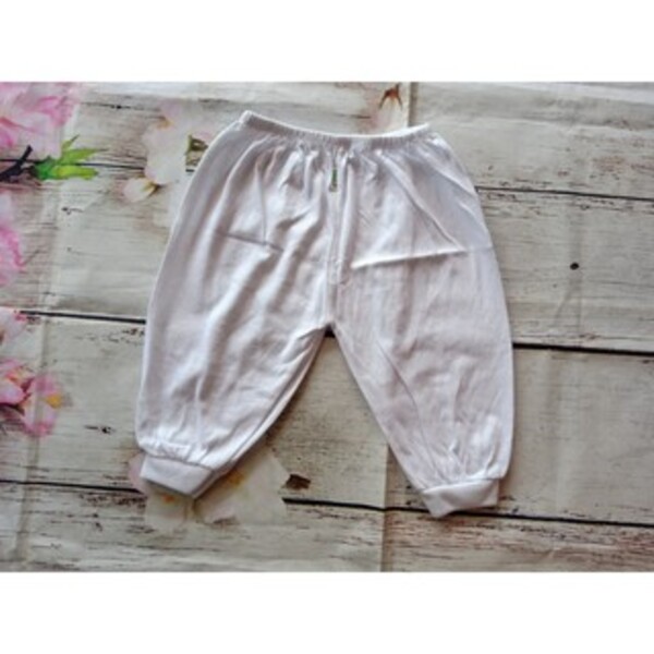 Combo 10 quần dài cotton ống bo cho bé