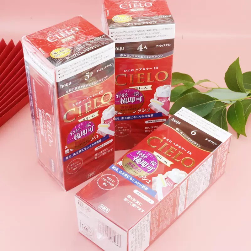 Cielo nhuộm tóc nâu tự nhiên màu 4, 4A