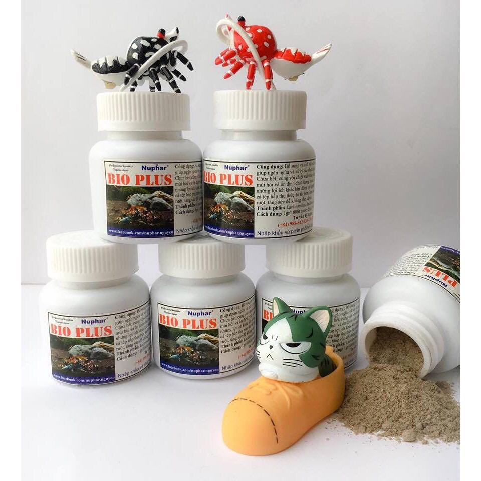 Nuphar bio plus - men tiêu hoá - khử độc dành cho cá tép