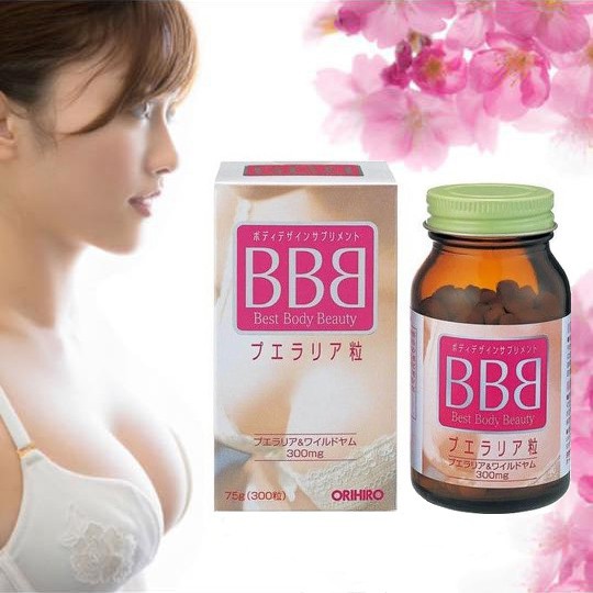 Viên uống nở ngực bbb orihiro - hàng nội địa nhật, date mới