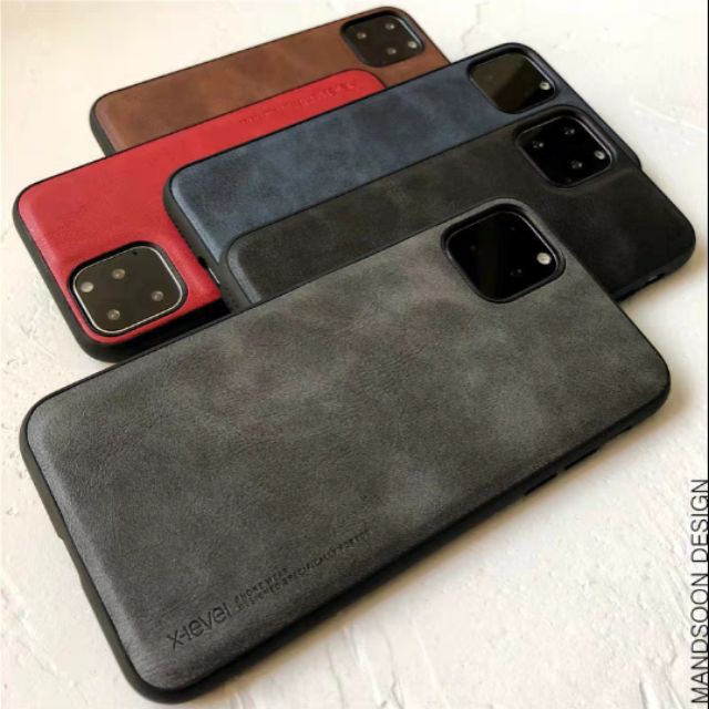 Ốp điện thoại da viền TPU cho iPhone 11/ 11Pro/ 11 Pro Max  X-Level