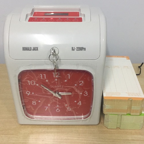 Máy chấm công thẻ giấy Ronald Jack RJ-2200Pro
