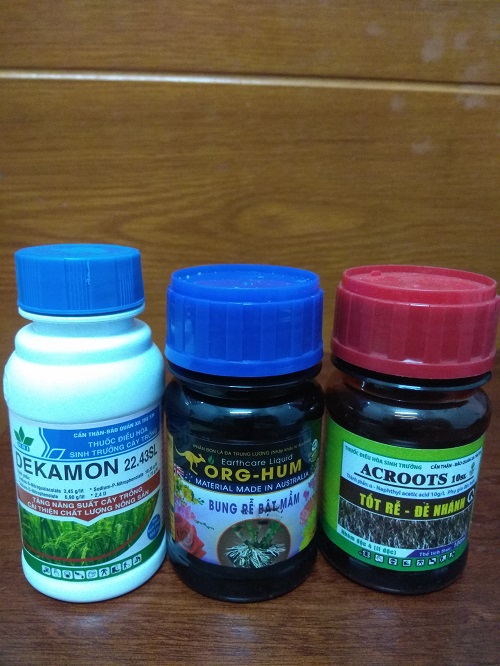 Combo 1 chai org hum 100ml + 1 chai ac root 100ml + 1 chai dekamon 100ml
