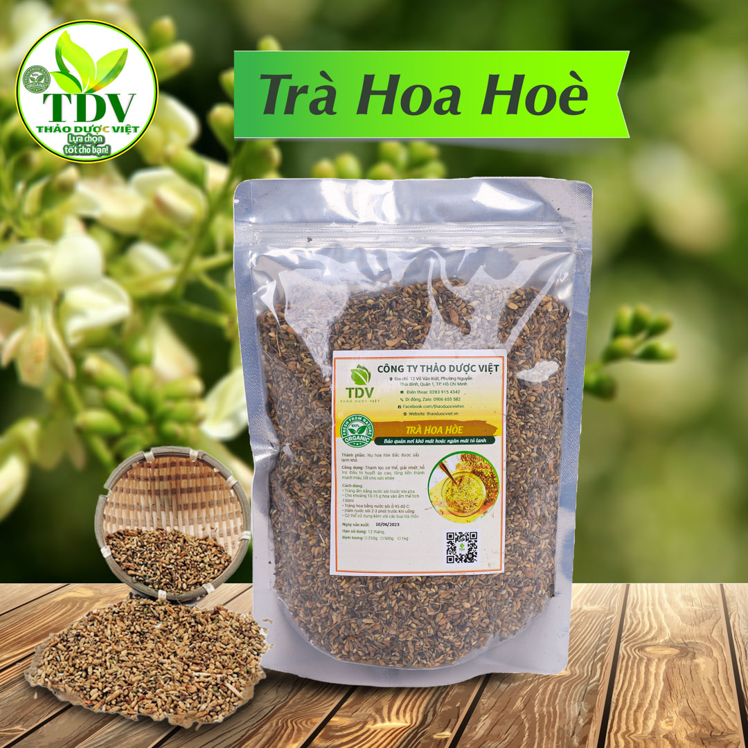 Trà Hòa Hòe Khô Nghệ An nguyên chất sấy xanh
