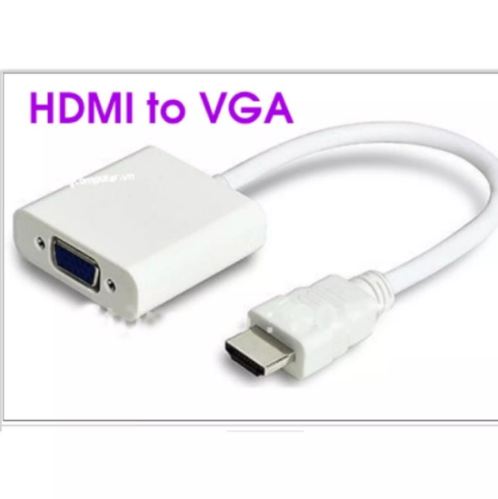 HDMI to VGA, Cáp chuyển đổi Từ chuẩn HDMI sang VGA - HÀNG LOẠI A