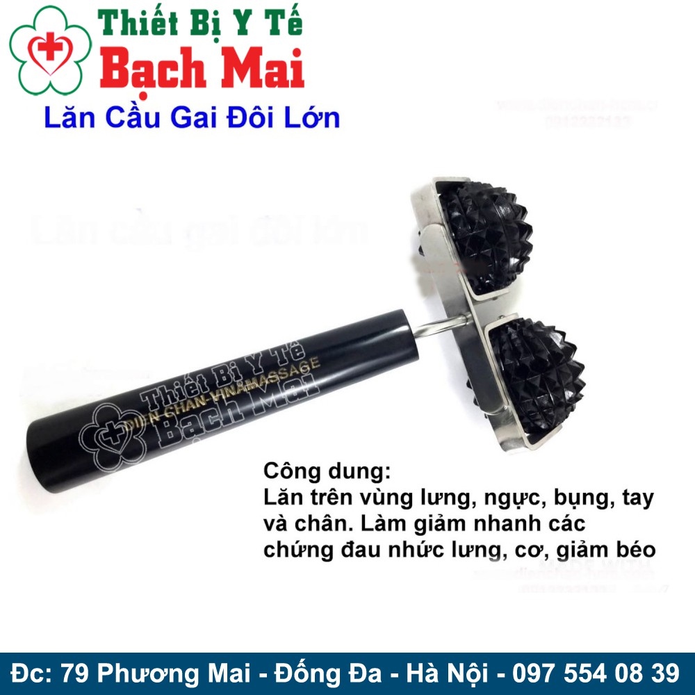 ✣ lăn sừng cầu đôi lớn - dụng cụ diện chẩn