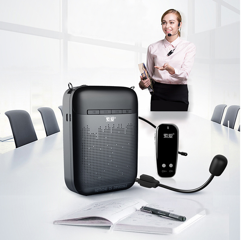 Loa Mic Máy Trợ Giảng, Loa Trợ Giảng Công Suất Lớn. Máy Trợ Giảng Không Dây SOAIY S-588 FM MÁY TRỢ GIẢNG DÀNH CHO GIÁO VIÊN - HƯỚNG DẪN VIÊN DU LỊCH - BÁN HÀNG NGOÀI TRỜI.