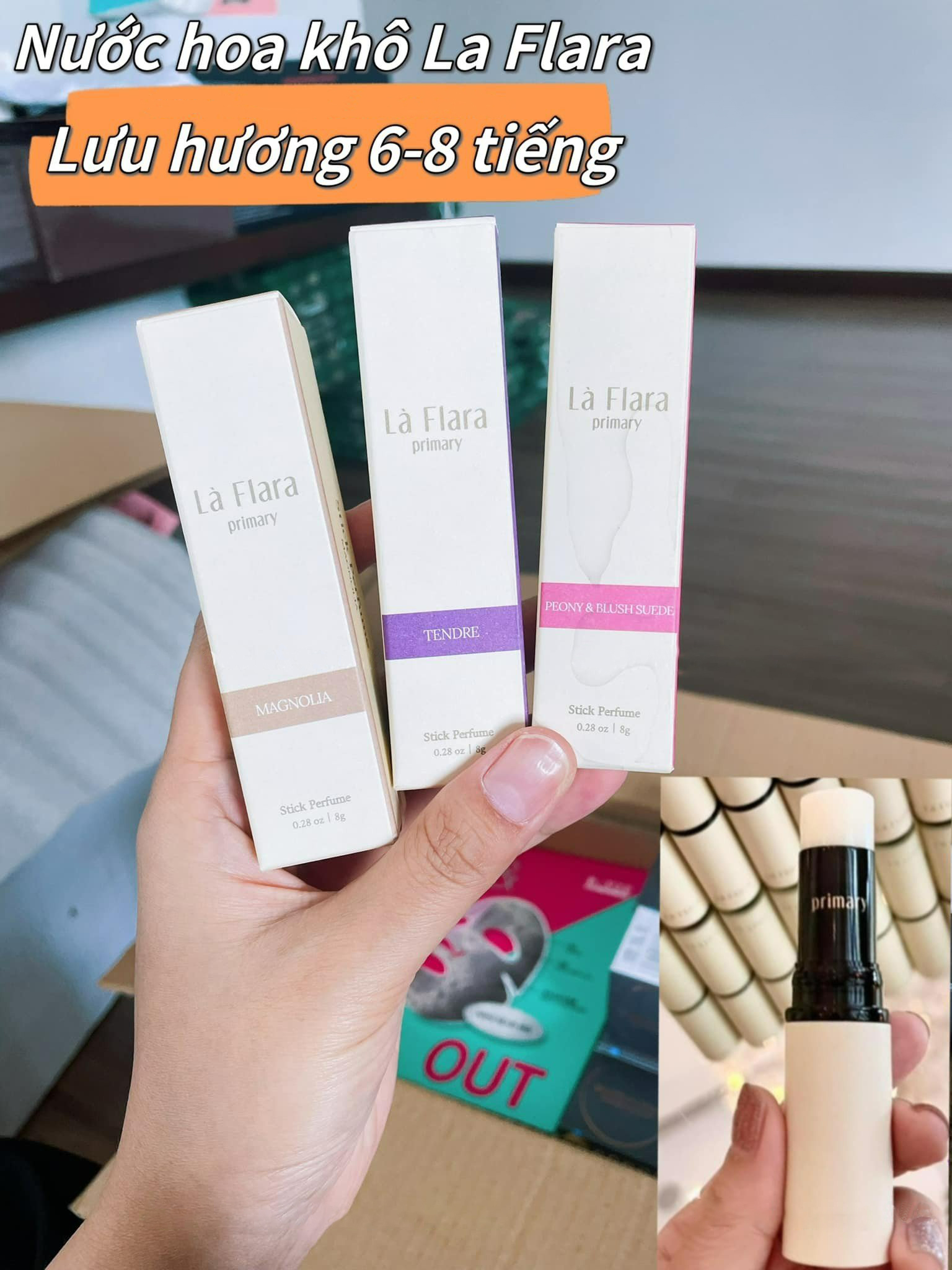 Nước hoa khô là flara
