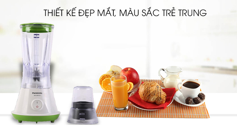 Máy xay sinh tố panasonic mx-gm1011 gra xanh lá
