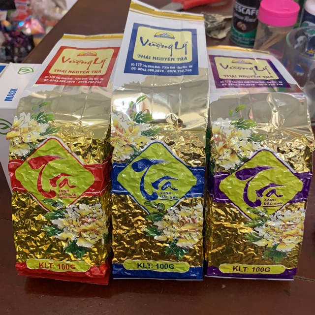 Chè xanh đặc sản thái nguyên 100g vượng lý