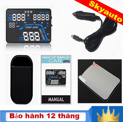 [ Miễn phí lắp đặt][Fortuner] Thiết Bị Hiển Thị Tốc Độ Lên Kính Lái HUD Q7 Cho Xe  Fortuner, Inova, Suzuki, Toyota, Honda,..