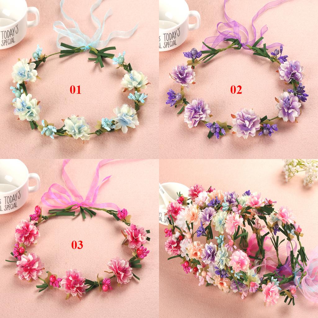 Vòng hoa đội đầu vòng hoa cô dâu vòng hoa chụp hình vòng hoa kỷ yếu vòng hoa cho bé vòng hoa