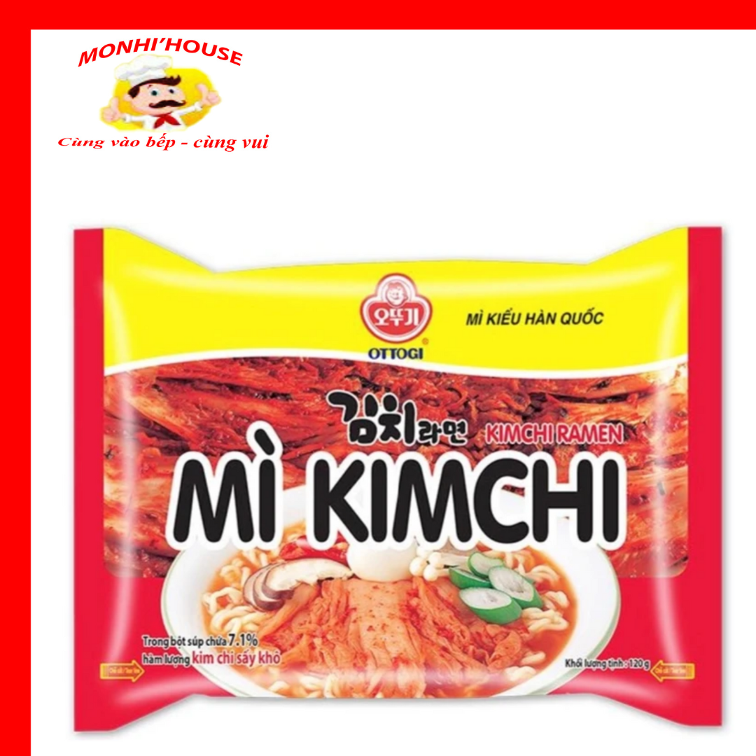 Mì kim chi hàn quốc gói 120g