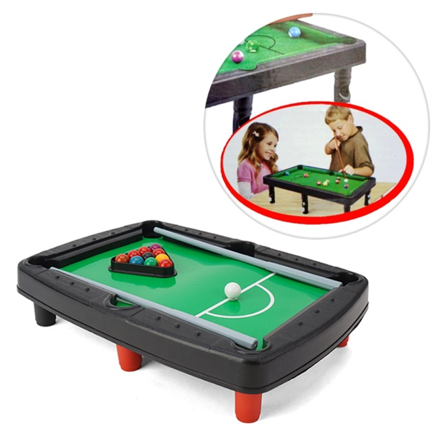 Bàn Bida 6 Lỗ Cho Trẻ – Bộ Đồ Chơi Bi da Mini Cho Bé