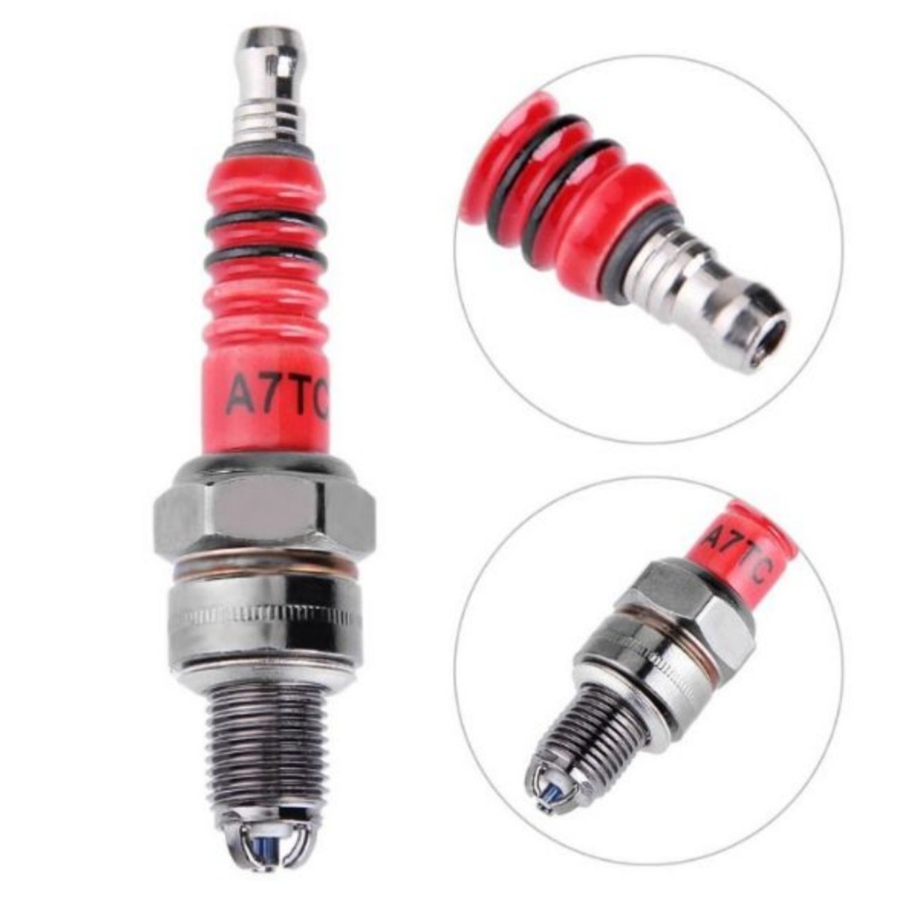 BUGI NGA 3 CHẤU XE MÁY CÔNG NGHỆ ĐÁNH LỬA SIÊU MẠNH GIÚP XE TĂNG TỐC KHỎE