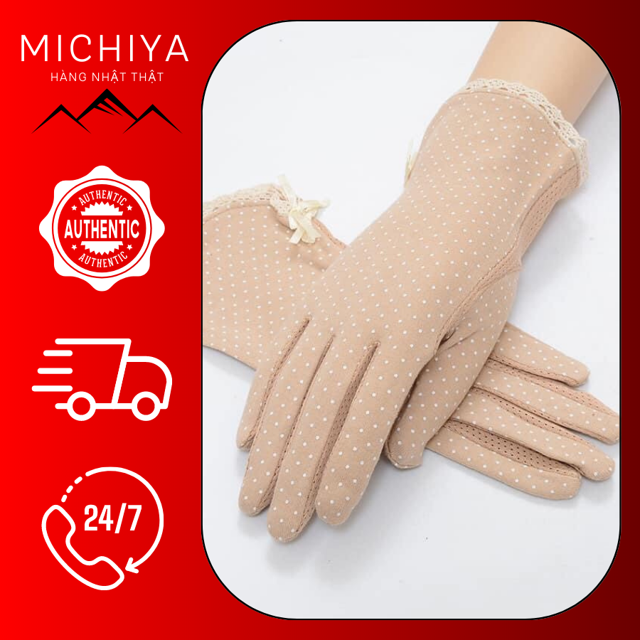 Găng tay chống nắng chống tia uv Nhật Bản , Bao tay chống nắng chống tia uv Nhật Bản