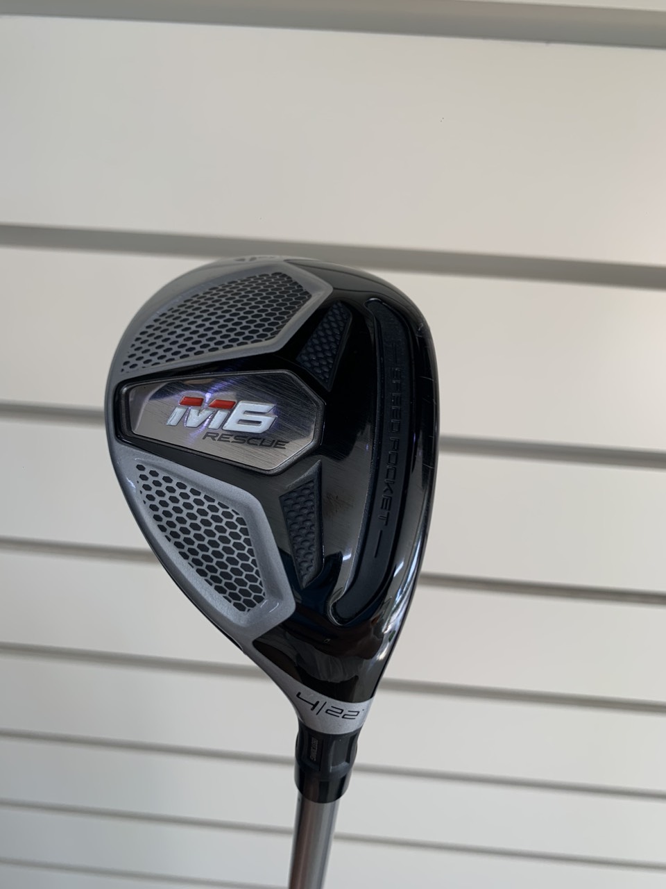 Gậy rescue cũ 22 độ - hybrid utility rescue u4/22 taylormade m6 flex r- 2nd secondhand 5806