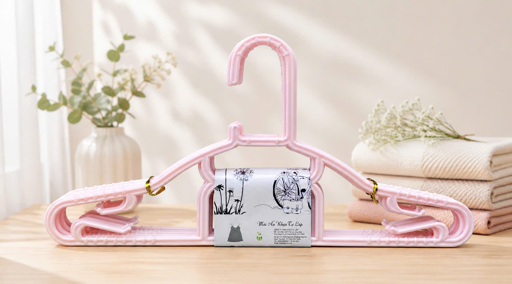 Móc áo dây tự lập tl56 - 6c