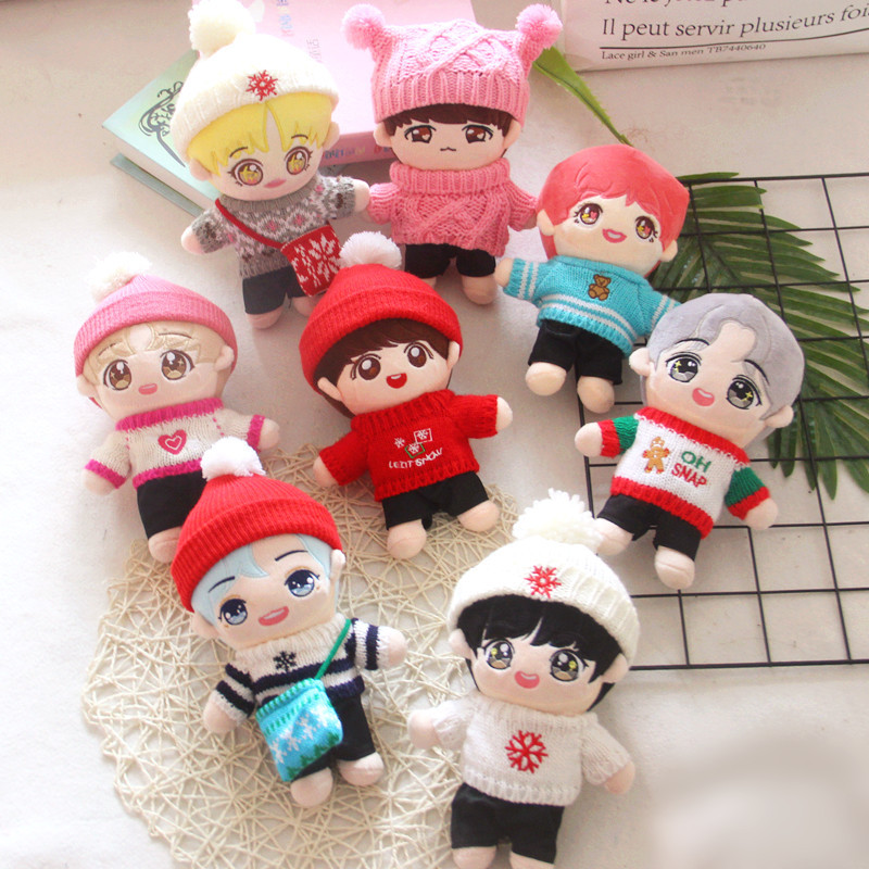 Doll BTS Búp Bê BTS toàn thân 22cm loại xịn không kèm oufit