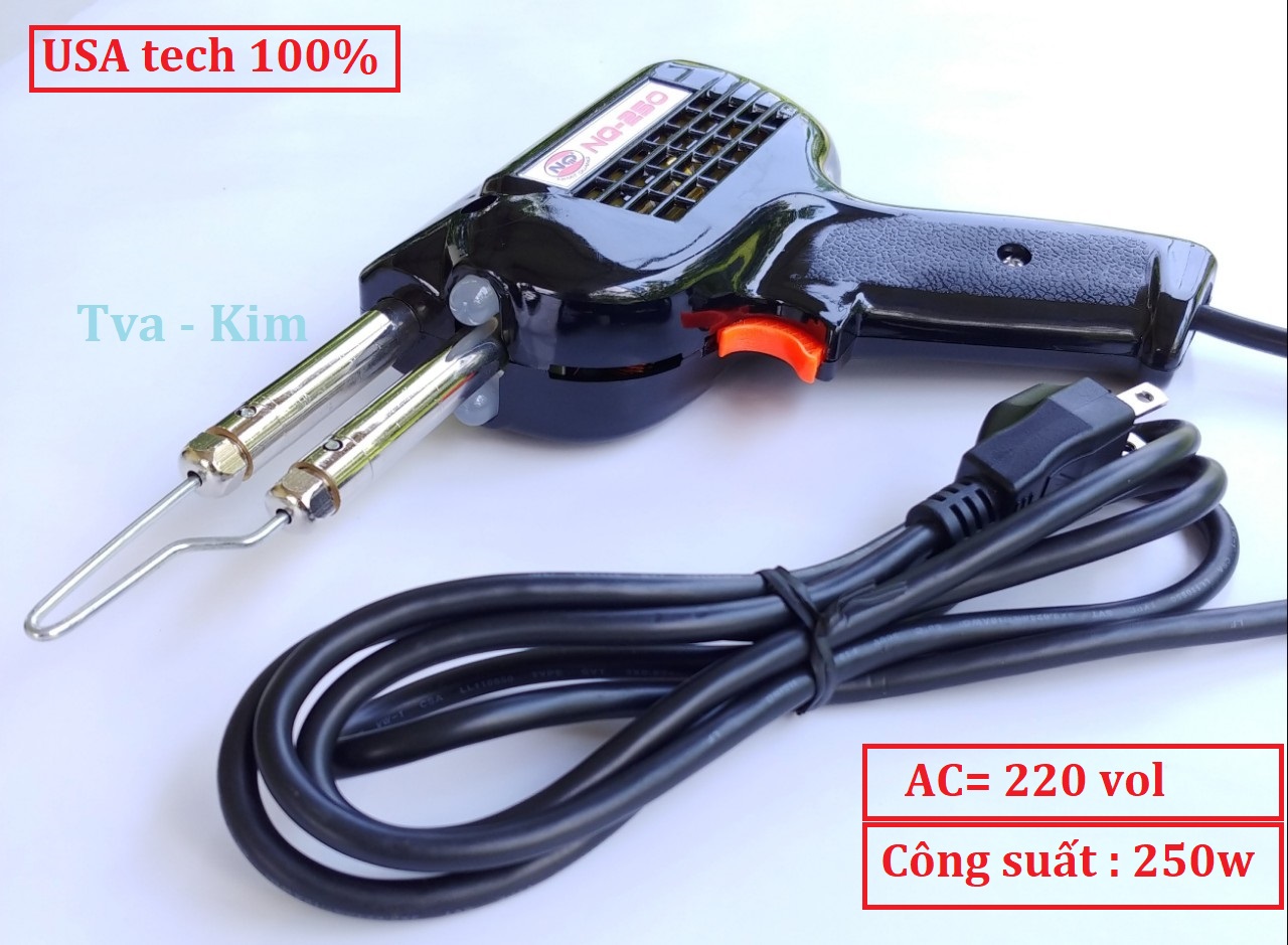 MỎ HÀN CHÌ BIẾN ÁP XUYẾN 250W MÁY HÀN XUNG CÔNG SUẤT CAO BỀN HƠN MÁY HÀN CHÌ CÔNG XUẤT CAO