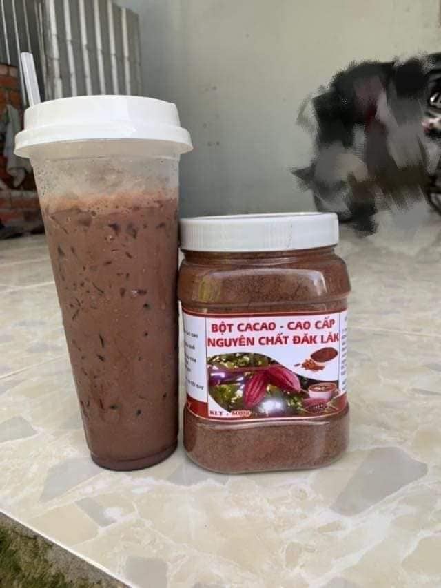 Hộp ca cao nguyên chất đak lak