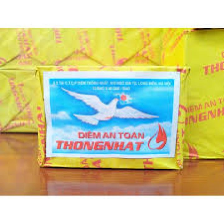 Lốc 100 hộp diêm thống nhất an toàn, chất lượng, hộp quẹt, diêm thống nhất