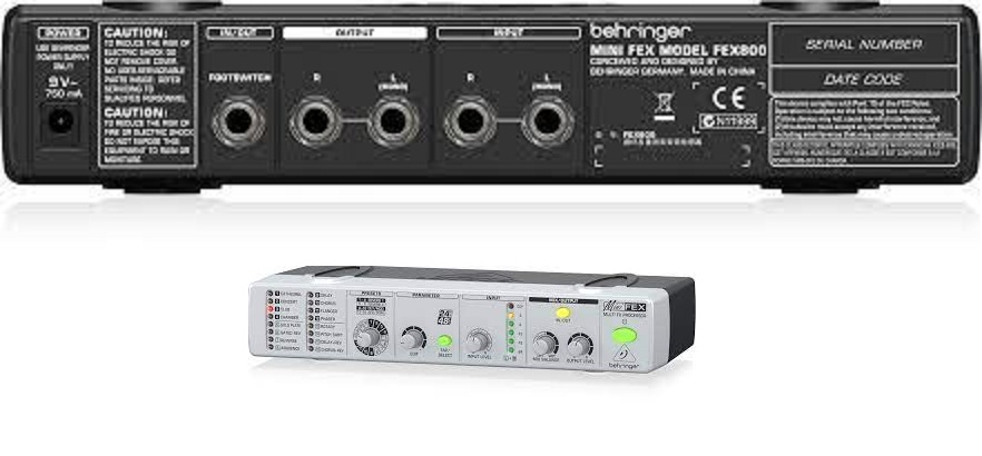 Thiết bị xử lý tín hiệu FEX 800 Behringer - Hàng chính hãng