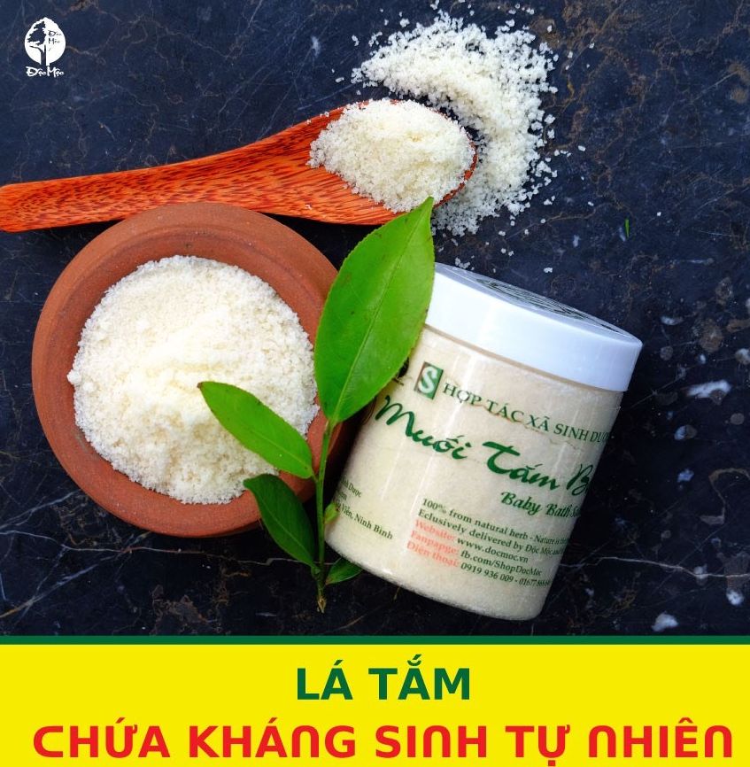 Muối tắm bé Sinh Dược Độc Mộc, Muối tắm bé Thảo dược