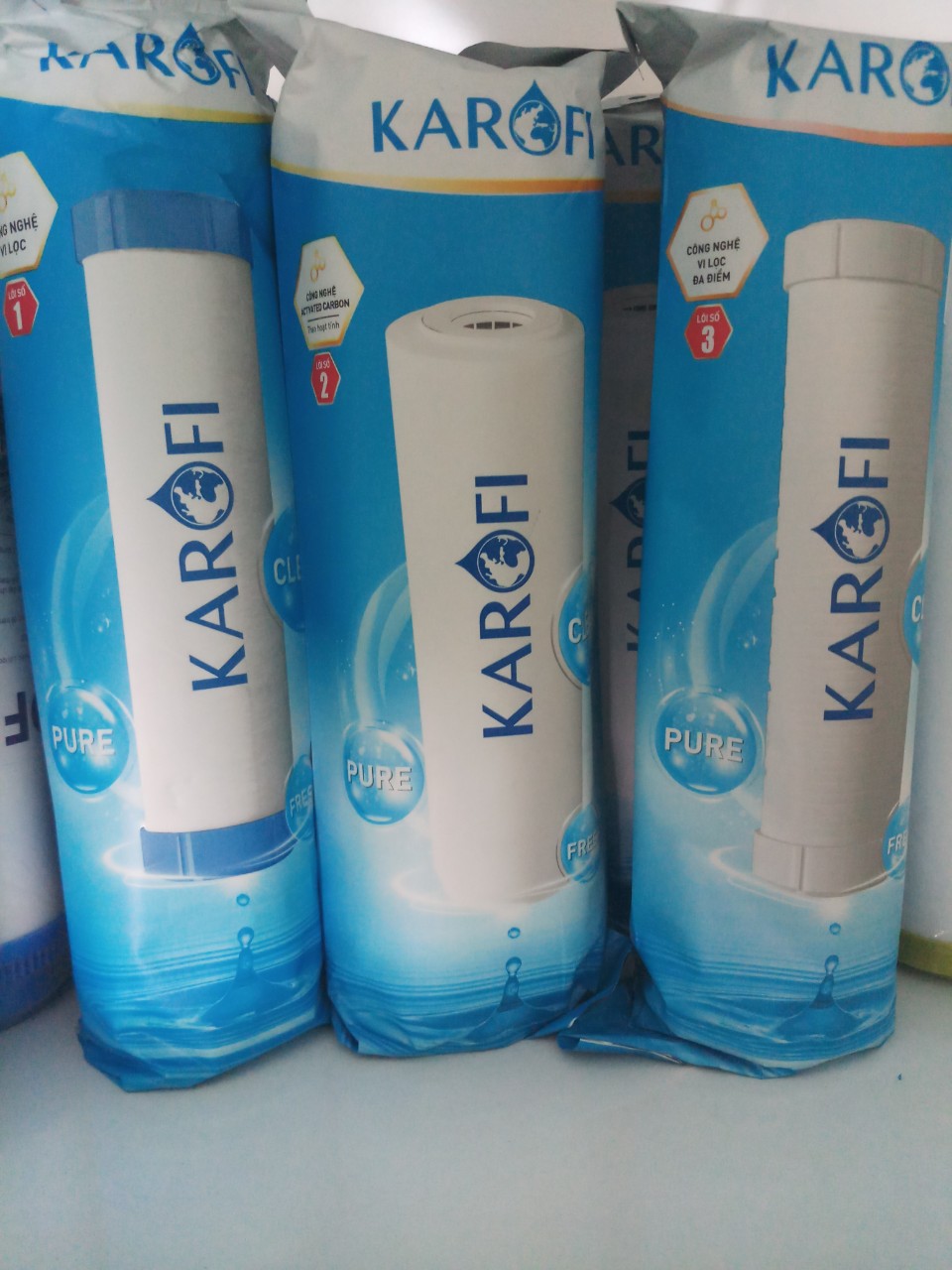 Bộ 3 lõi lọc karofi