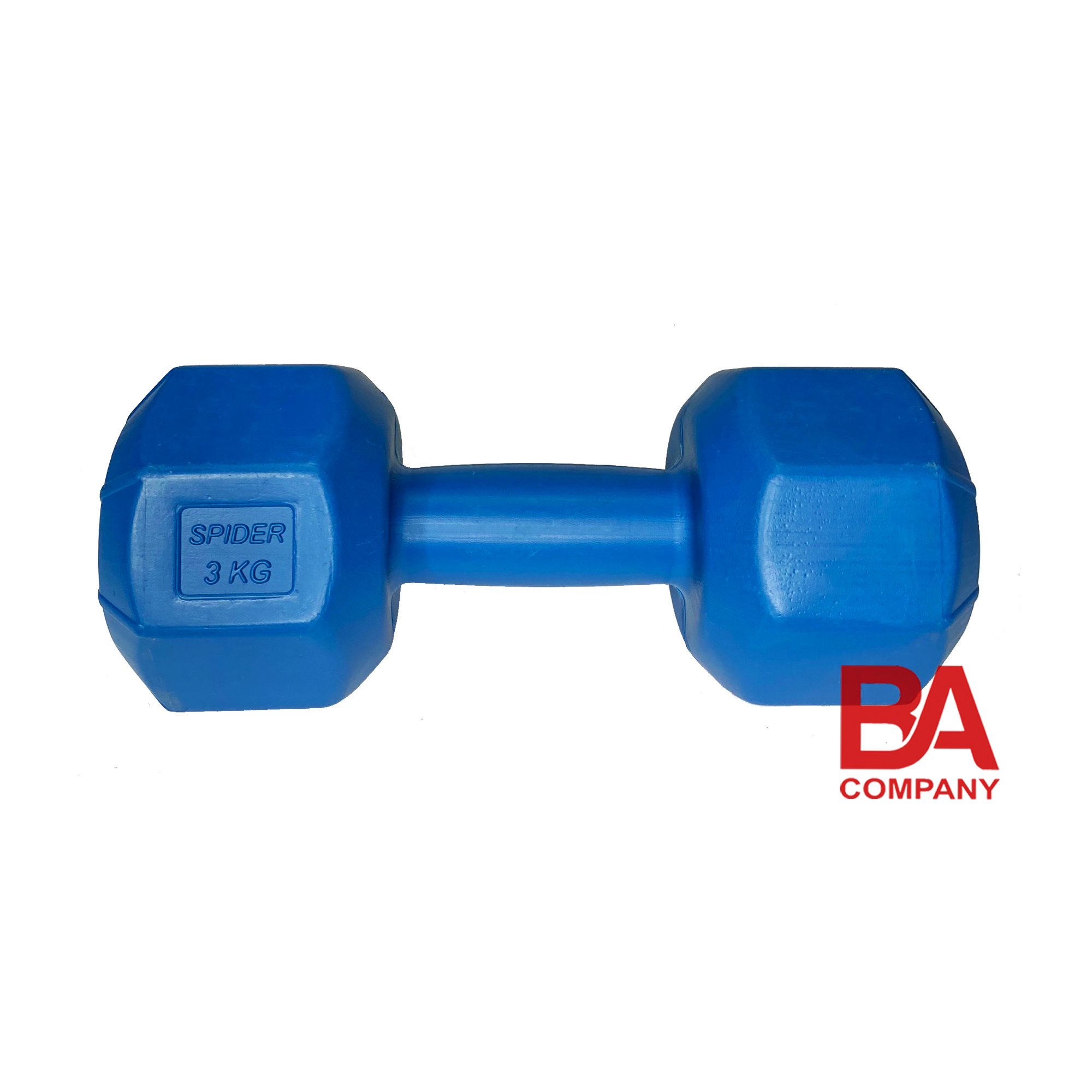 Vỏ tạ tay nhựa 3kg tập gym chưa nhồi, dụng cụ thể thao BINHANSPORT