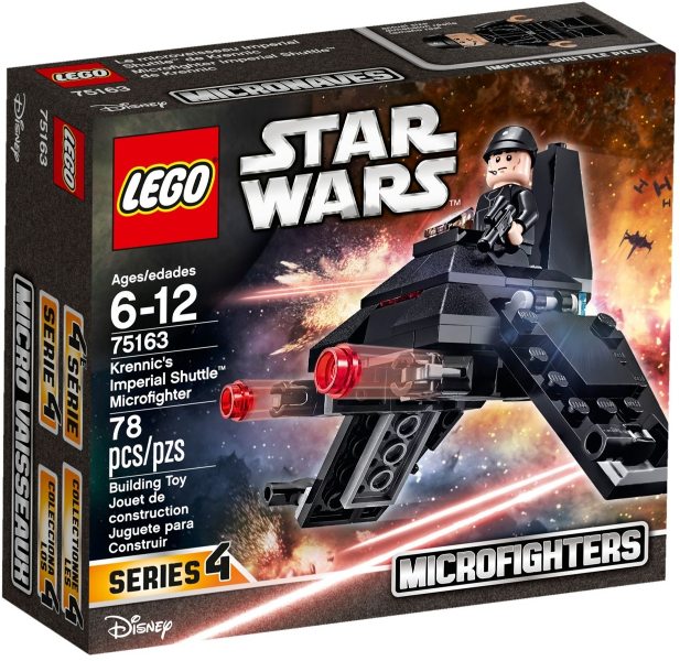 Lego Star Wars 75163 - Krennic's Imperial Shuttle Microfighter - Bộ xếp hình Lego Phi thuyền chỉ huy Krennic