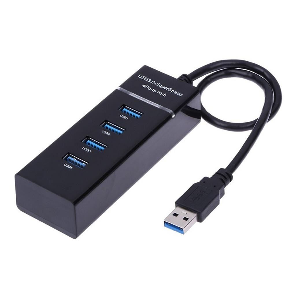 Hub chia 4 cổng usb 3.0 -chuyển dữ liệu tốc độ cao lên tới 5gbps - dây dài 30cm