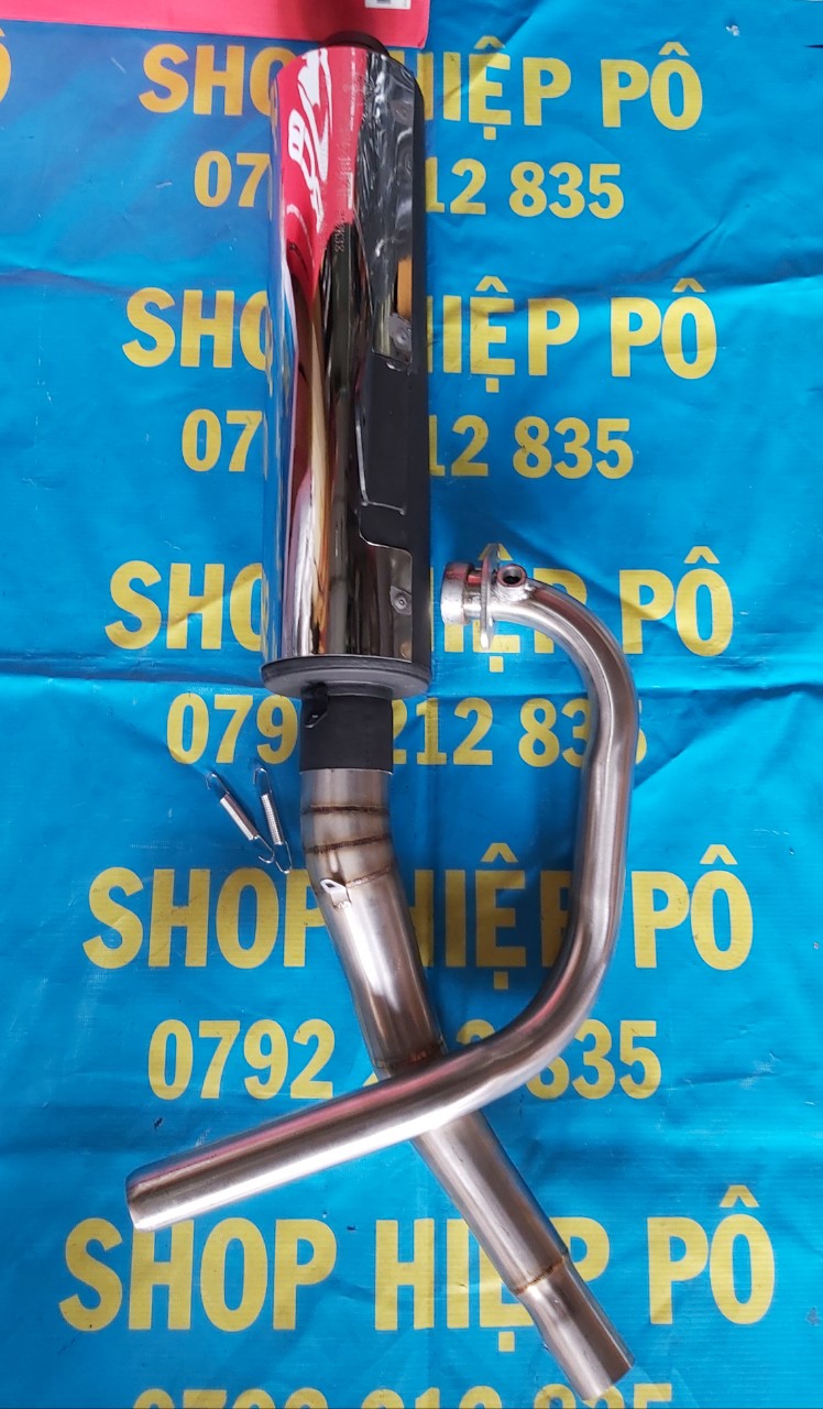 [HCM]PÔ CBR CỔ INOX 304 2 KHÚC GẮN WINNER SONIC VÀ CÁC LOẠI XE KHÁC KÈM TIÊU TIỆN