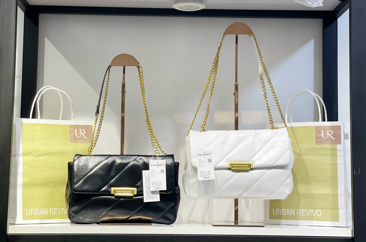 túi đeo chéo + kẹp nách nữ hàng xuất dư URBAN REVIVO