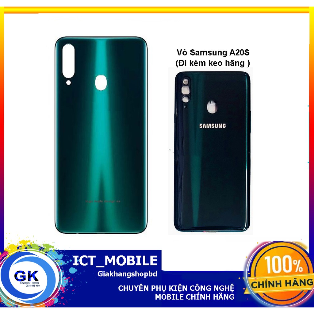 Nắp Lưng / Vỏ Samsung Galaxy A20S (A207F) - Nắp Zin Chính Hãng ( Bảo Hành Hãng)