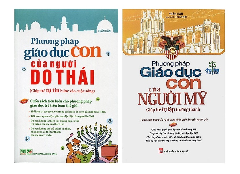 Sách Combo: Phương Pháp Giáo Dục Con Của Người Do Thái + Phương Pháp Giáo Dục Con Của Người Mỹ  - Mhbooks tặng sổ tay