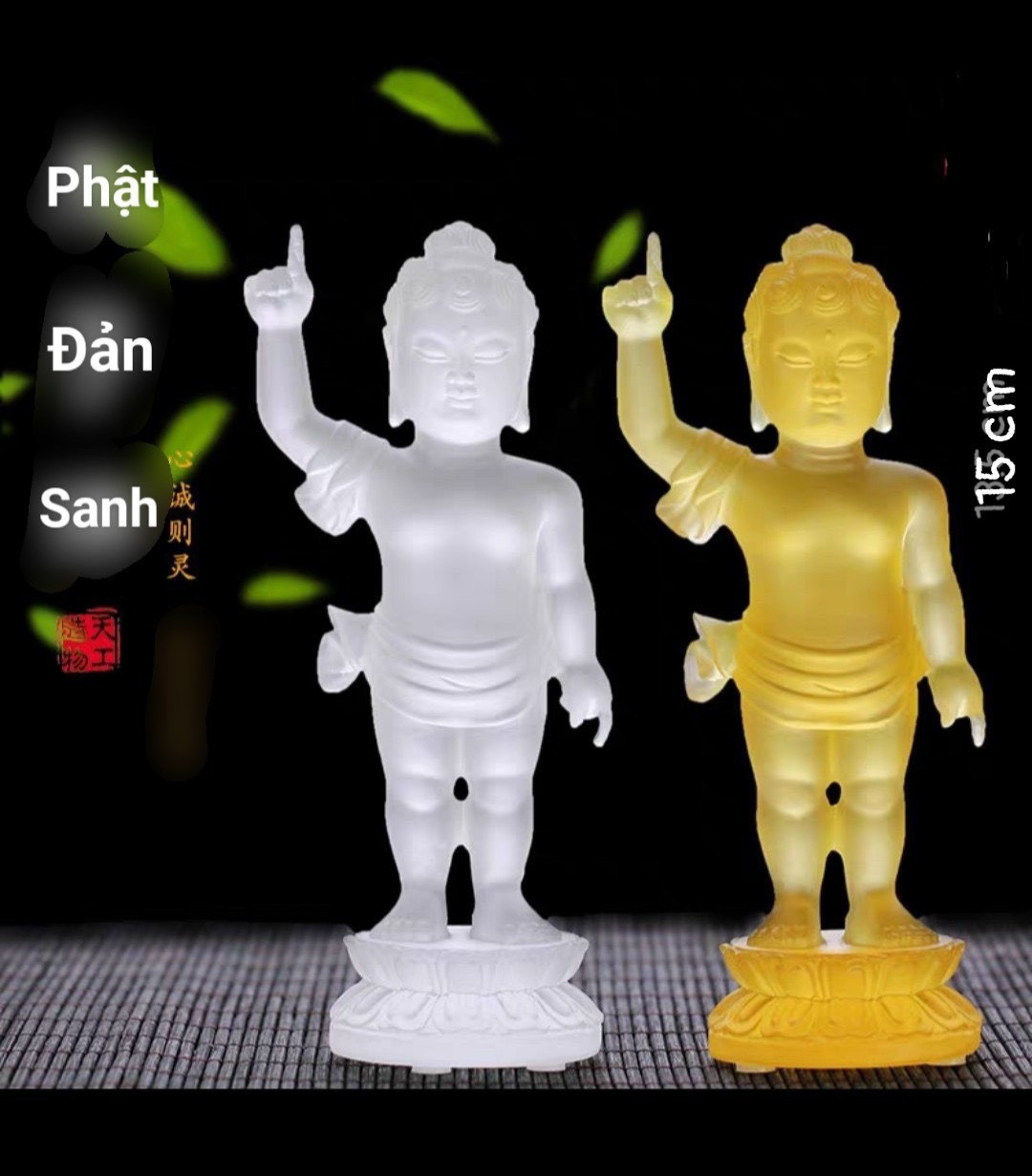 Tượng phật đản sanh nhí 15cm siêu đẹp tâm linh shop_0938628090