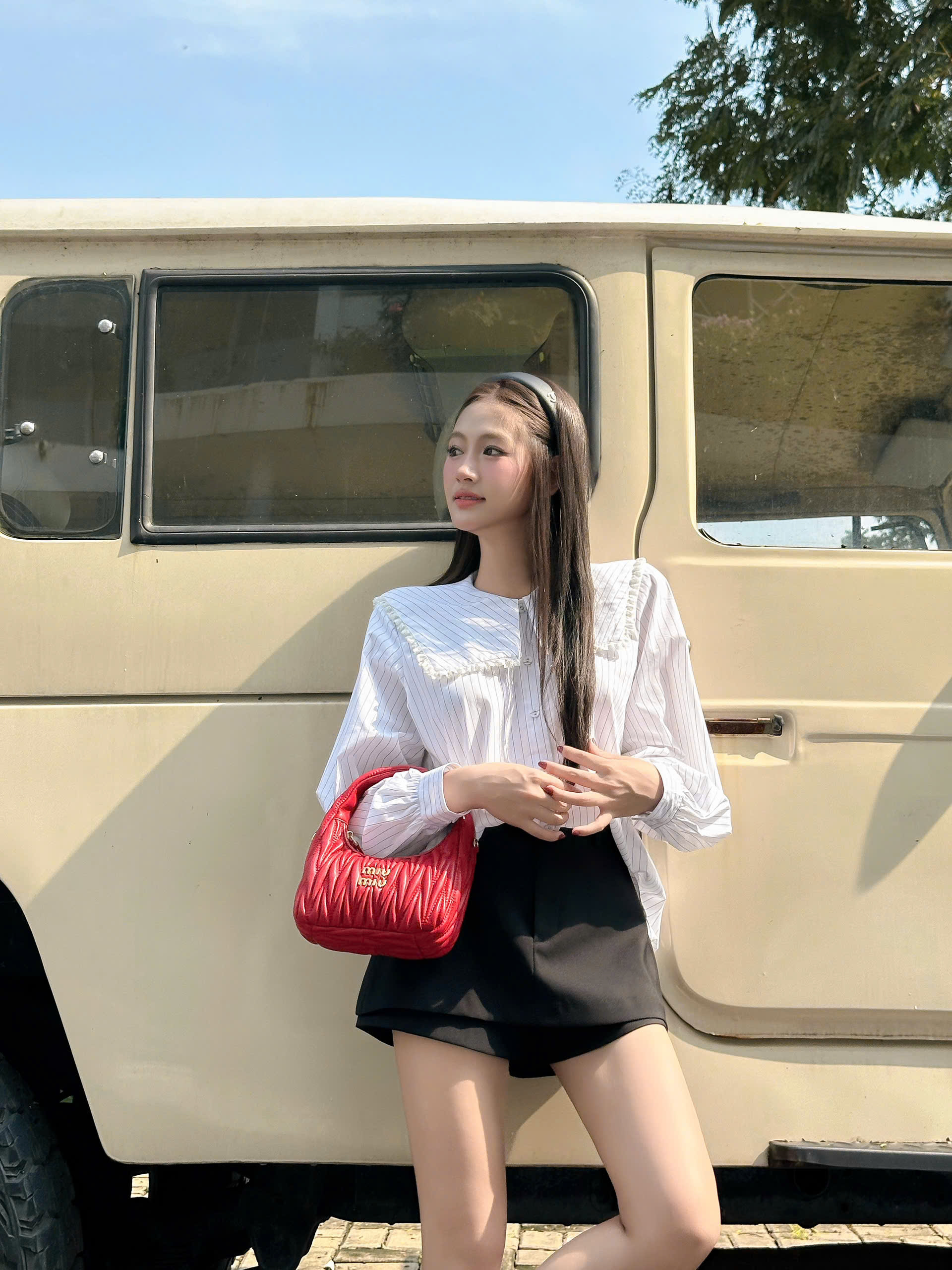 KIDO - Áo sơ mi tay dài cổ thuỷ thủ CHIC SHIRT