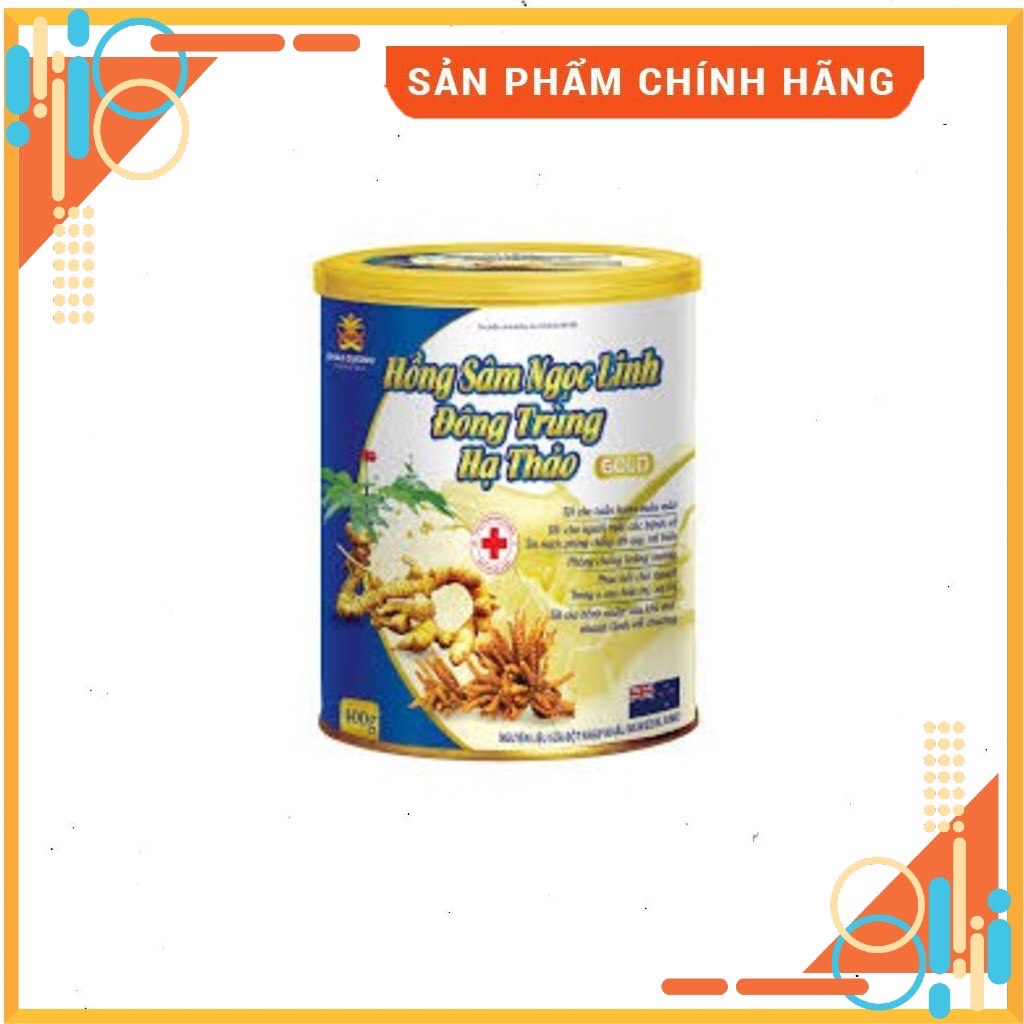 [400gram] hồng sâm ngọc linh đông trùng hạ thảo
