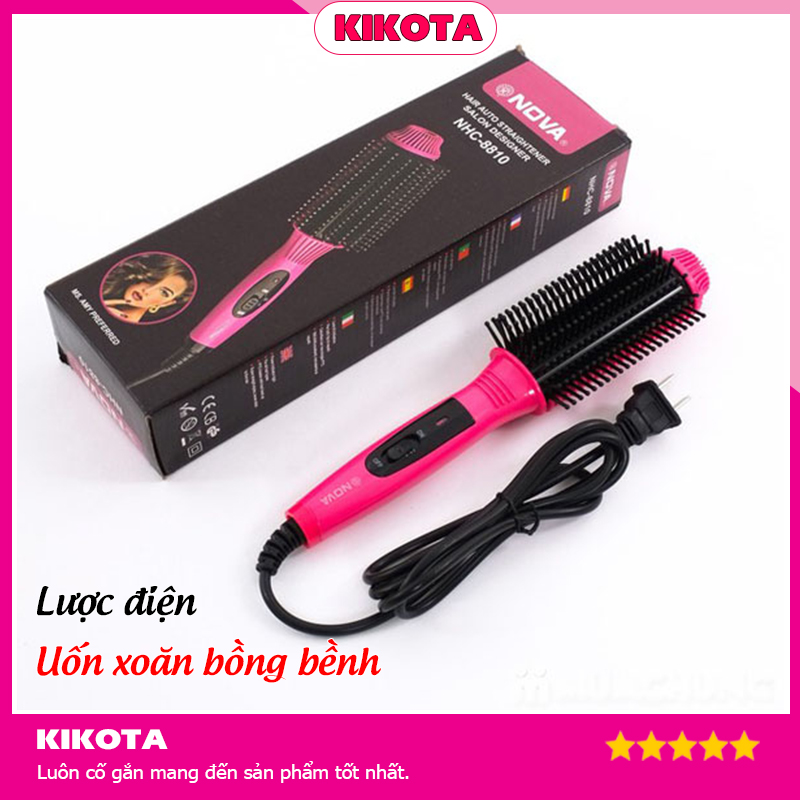 Lược điện nova sấy uốn cụp hàng loại một