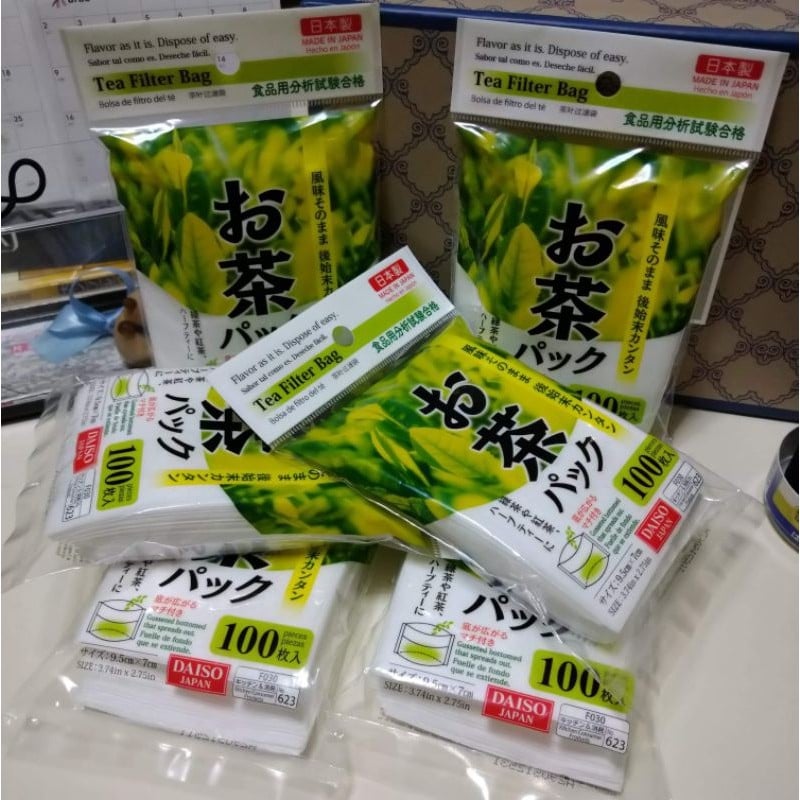 Túi Lọc Trà Daiso gói 100 túi Nhật Bản