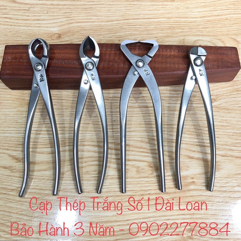Cạp tròn,cạp xéo, kìm cắt, kìm bổ đài loan thép trắng chống rỉ sét vĩnh viễn bảo hành 3 năm duy