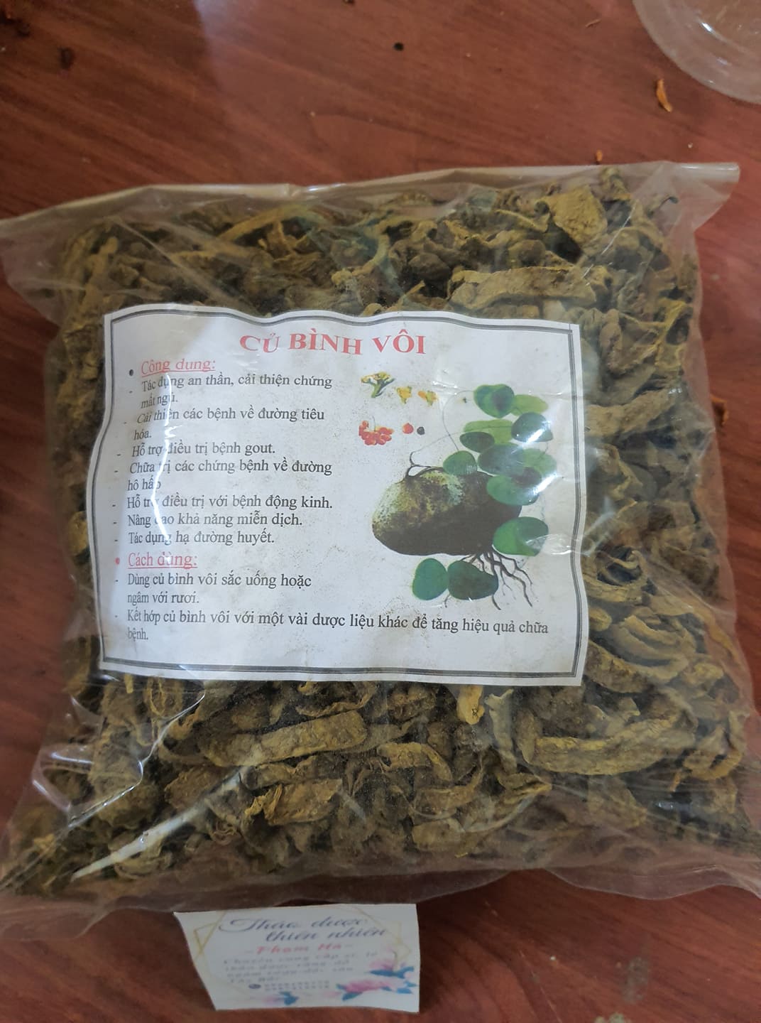 1kg củ bình vôi