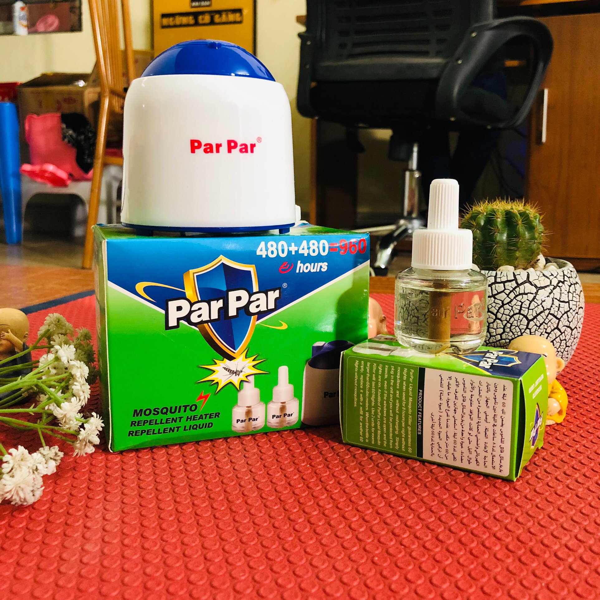 Máy Đuổi Côn Trùng Bằng Tinh Dầu thiên nhiên papar