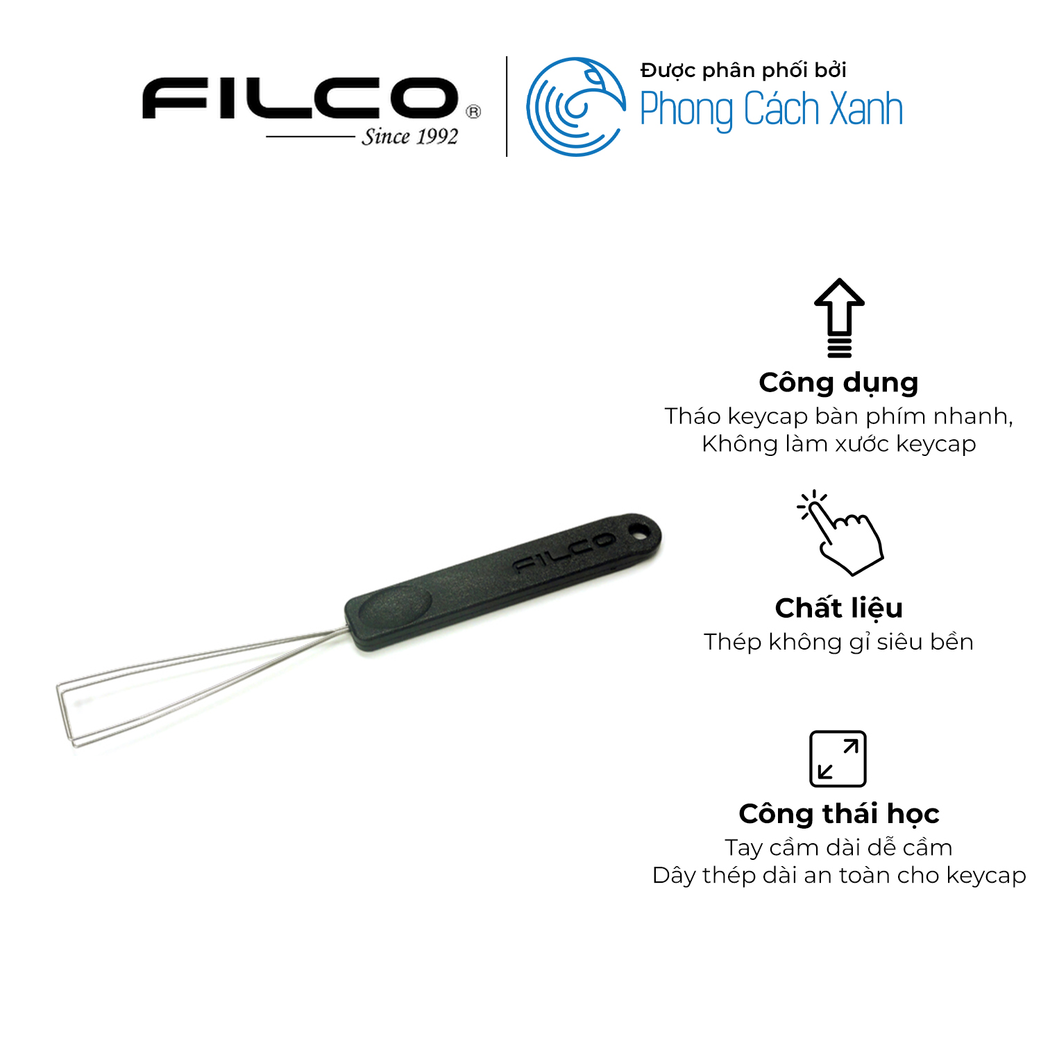 Dụng cụ tháo Keycap - Keypuller Filco - Hàng chính hãng