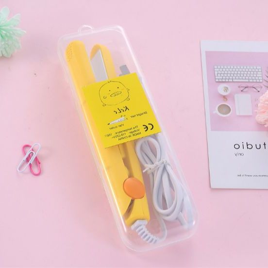 Máy duổi tóc kẹp tóc mini dễ thương kiểu hàn quốc nhiều màu_máy kẹp tóc, máy duỗi tóc, duỗi tóc thẳng, máy uốn thẳng tóc, ép tóc